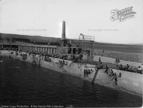 Photo of Penzance, The Bathing Pool 1935