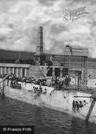 The Bathing Pool And Battery War Memorial 1935, Penzance