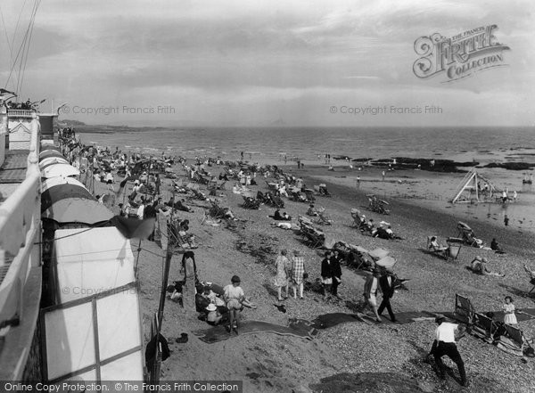 Photo of Penzance, The Beach 1927