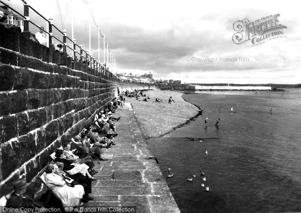 Photo of Penzance, The Beach c.1955