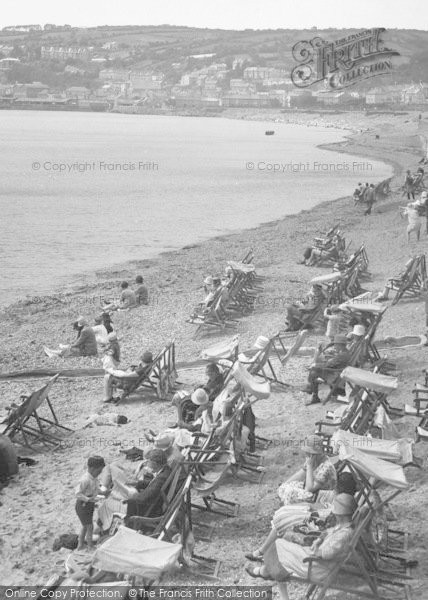 Photo of Penzance, The Beach, People 1927