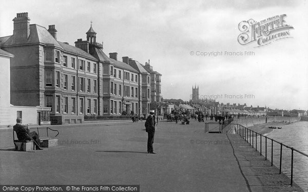 Photo of Penzance, The Esplanade 1890