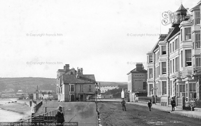 Photo of Penzance, The Esplanade c.1861