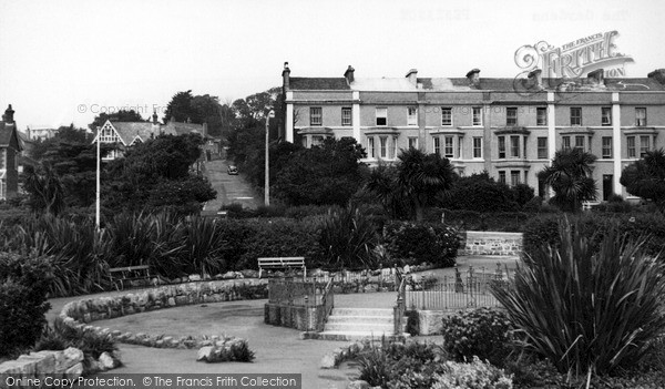 Photo of Penzance, The Gardens c.1960