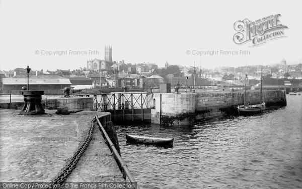 Photo of Penzance, The Harbour 1890