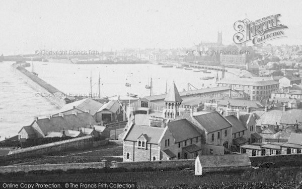 Photo of Penzance, The Harbour 1893