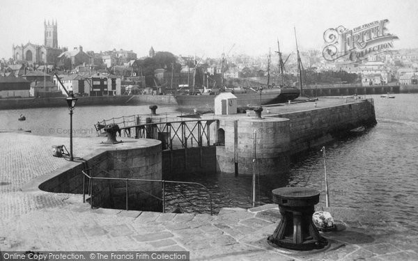 Photo of Penzance, The Harbour 1897