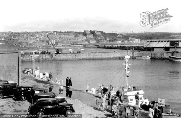 Photo of Penzance, The Harbour c.1955
