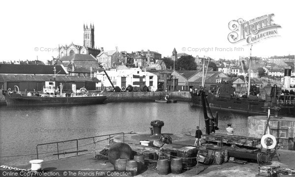Photo of Penzance, The Harbour c.1960