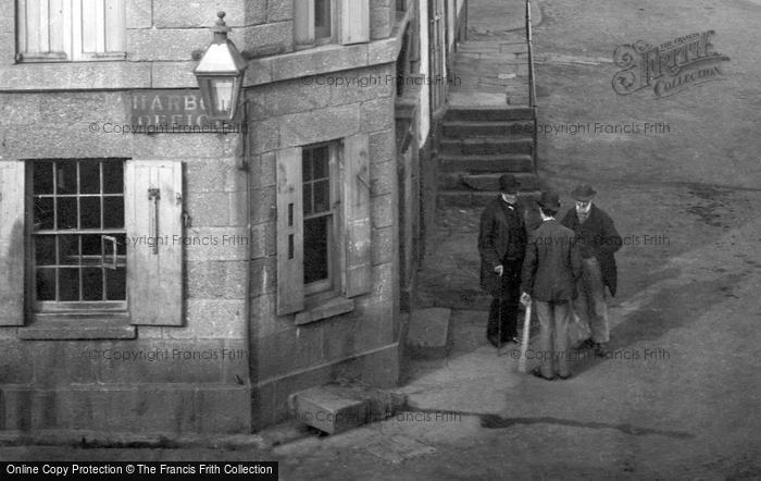 Photo of Penzance, The Harbour Office 1890