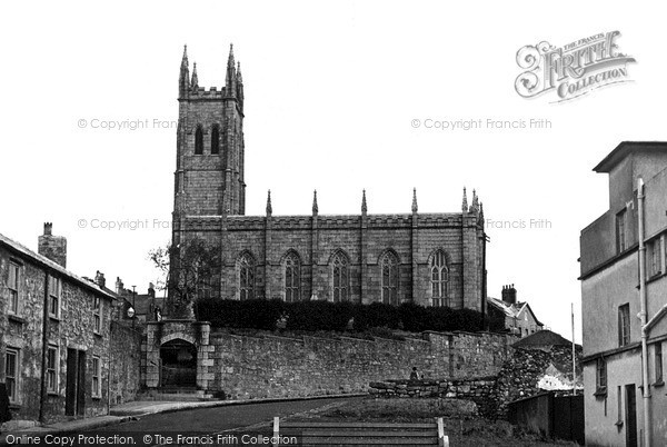 Photo of Penzance, The Parish Church Of St Mary The Virgin c.1955