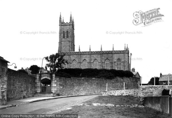 Photo of Penzance, The Parish Church Of St Mary The Virgin c.1955