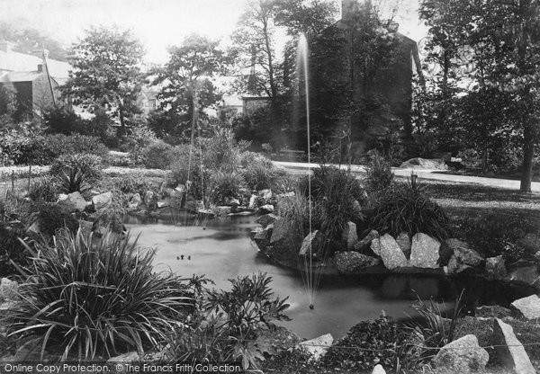 Photo of Penzance, The Park 1893