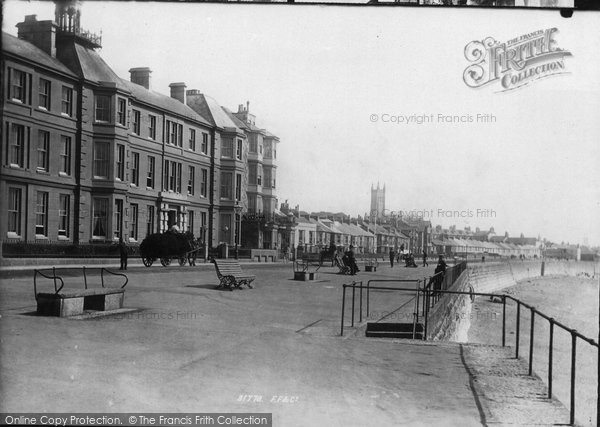 Photo of Penzance, The Promenade 1893