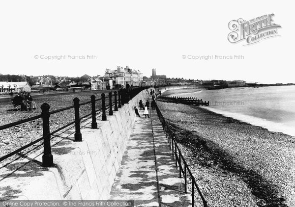 Photo of Penzance, The Promenade 1893