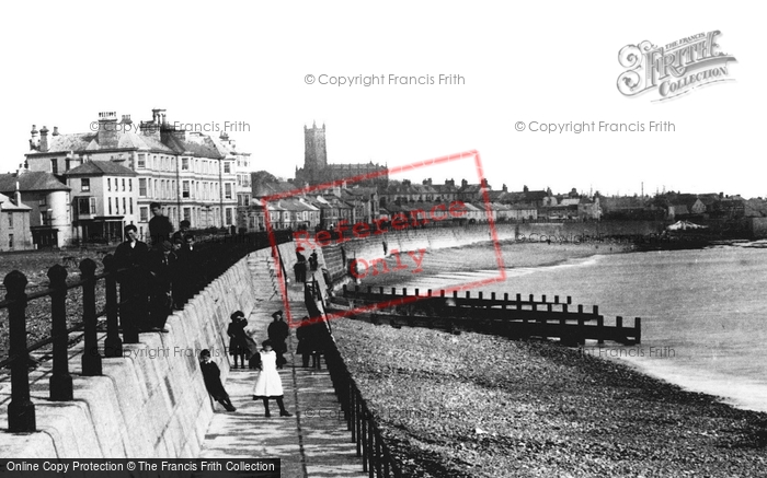 Photo of Penzance, The Promenade 1893