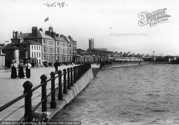 Photo of Penzance, The Promenade 1897