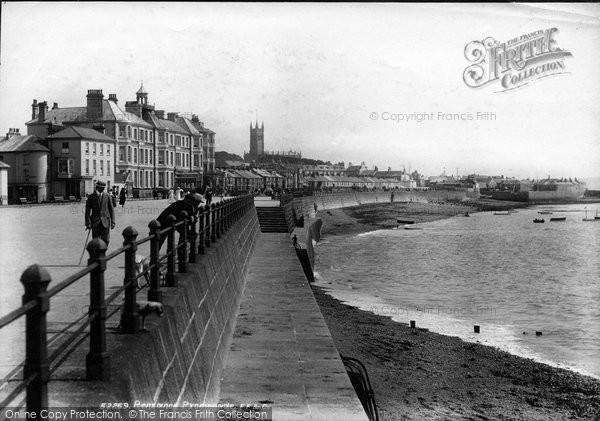 Photo of Penzance, The Promenade 1904