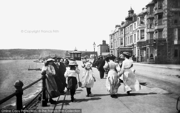 Photo of Penzance, The Promenade 1906