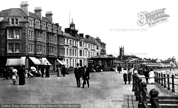Photo of Penzance, The Promenade 1908