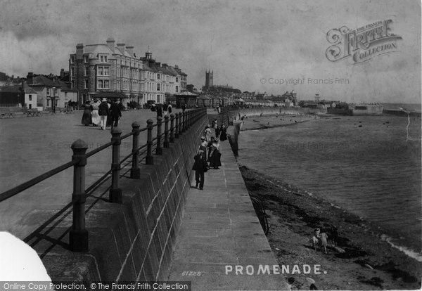Photo of Penzance, The Promenade 1908