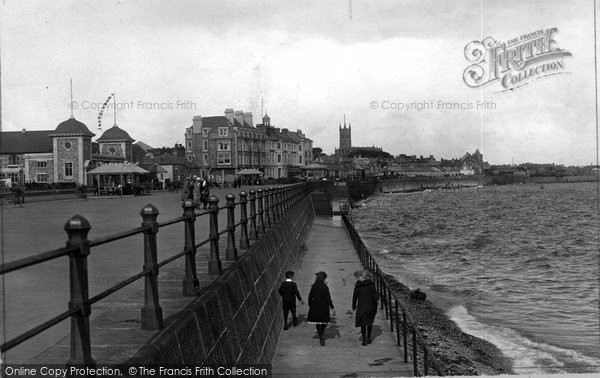 Photo of Penzance, The Promenade 1913