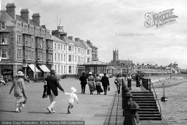 Photo of Penzance, The Promenade 1920