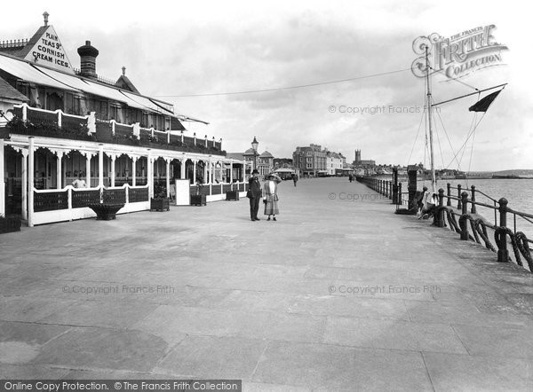 Photo of Penzance, The Promenade 1924
