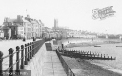 The Promenade And St Mary's Church 1897, Penzance