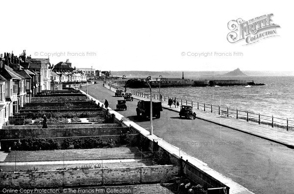 Photo of Penzance, The Promenade c.1955