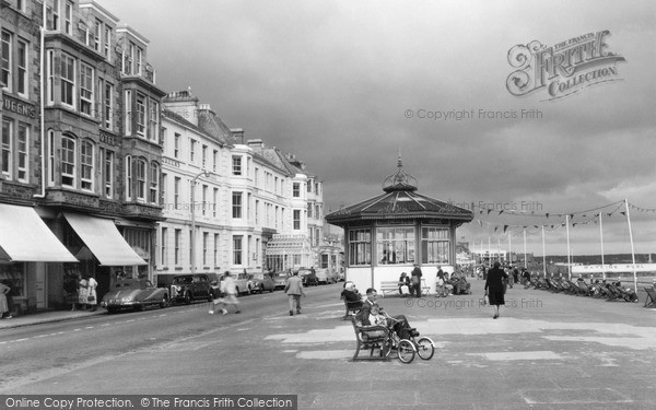 Photo of Penzance, The Promenade c.1955