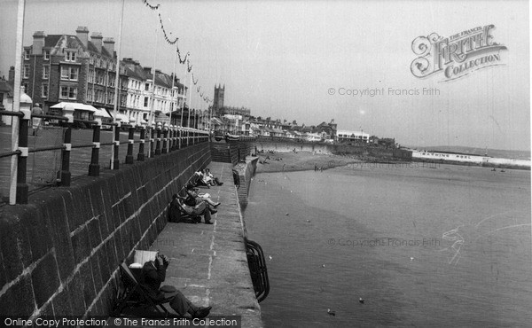 Photo of Penzance, The Promenade c.1955