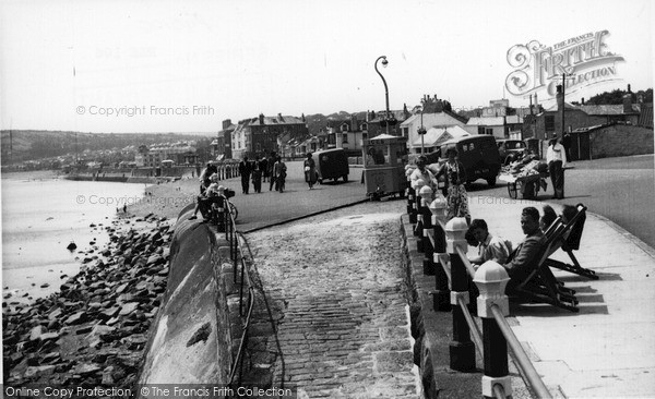 Photo of Penzance, The Promenade c.1960