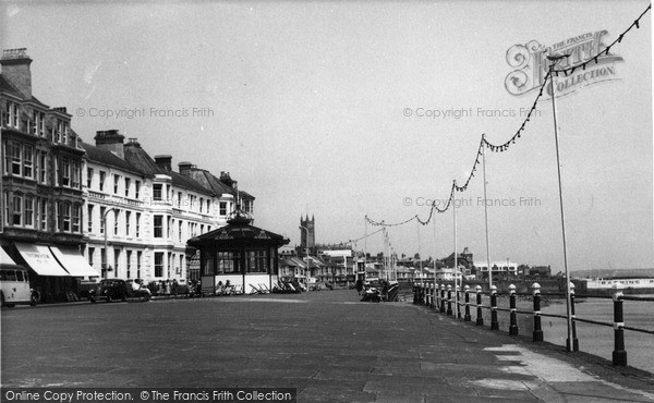 Photo of Penzance, The Promenade c.1960