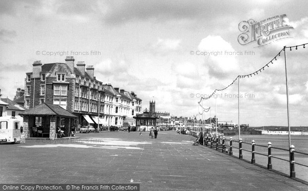 Photo of Penzance, The Promenade c.1960