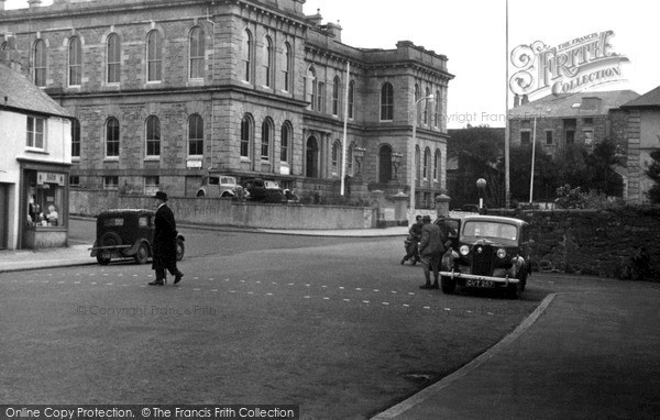 Photo of Penzance, The Town Hall c.1955