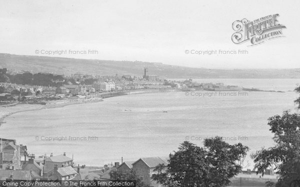 Photo of Penzance, Town And St Mary's Church 1920