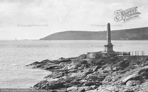 Photo of Penzance, War Memorial And Penlee Point 1924
