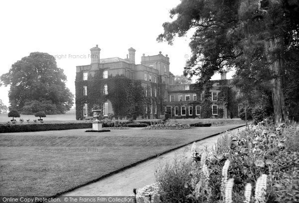 Photo of Peplow Hall, 1911