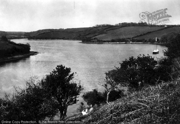 Photo of Percuil, Bend Of River c.1933