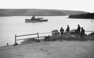 Departure Of Steamer c.1933, Percuil