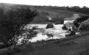 Landing And River From Putting Green, Bide A While c.1933, Percuil