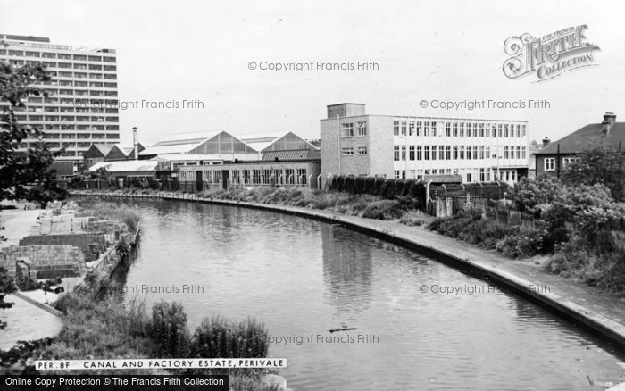 Photo of Perivale, Canal And Factory Estate c.1965