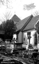 St Mary's Church c.1955, Perivale