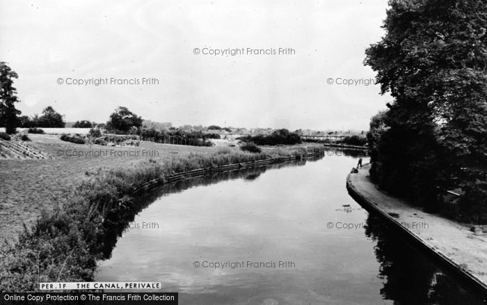 Photo of Perivale, The Canal c.1960