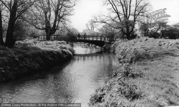 Photo of Perivale, The River Brent c.1965