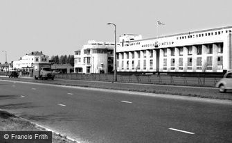 Perivale, Western Avenue, the Hoover Building c1965