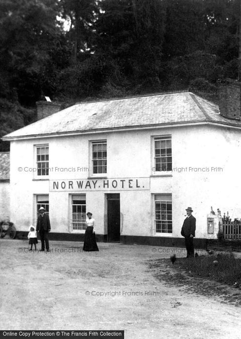 Photo of Perran Wharf, Norway Hotel 1904