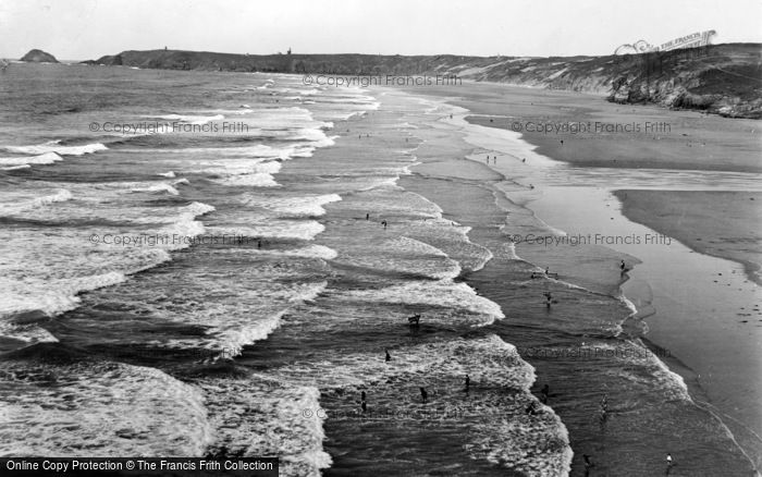 Photo of Perranporth, 1925