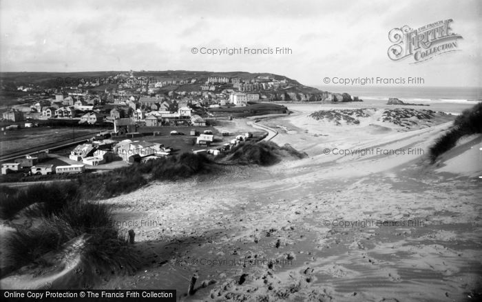 Photo of Perranporth, Bay 1936